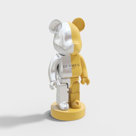 Tượng đồ trang trí gấu bạo lực hiện đại