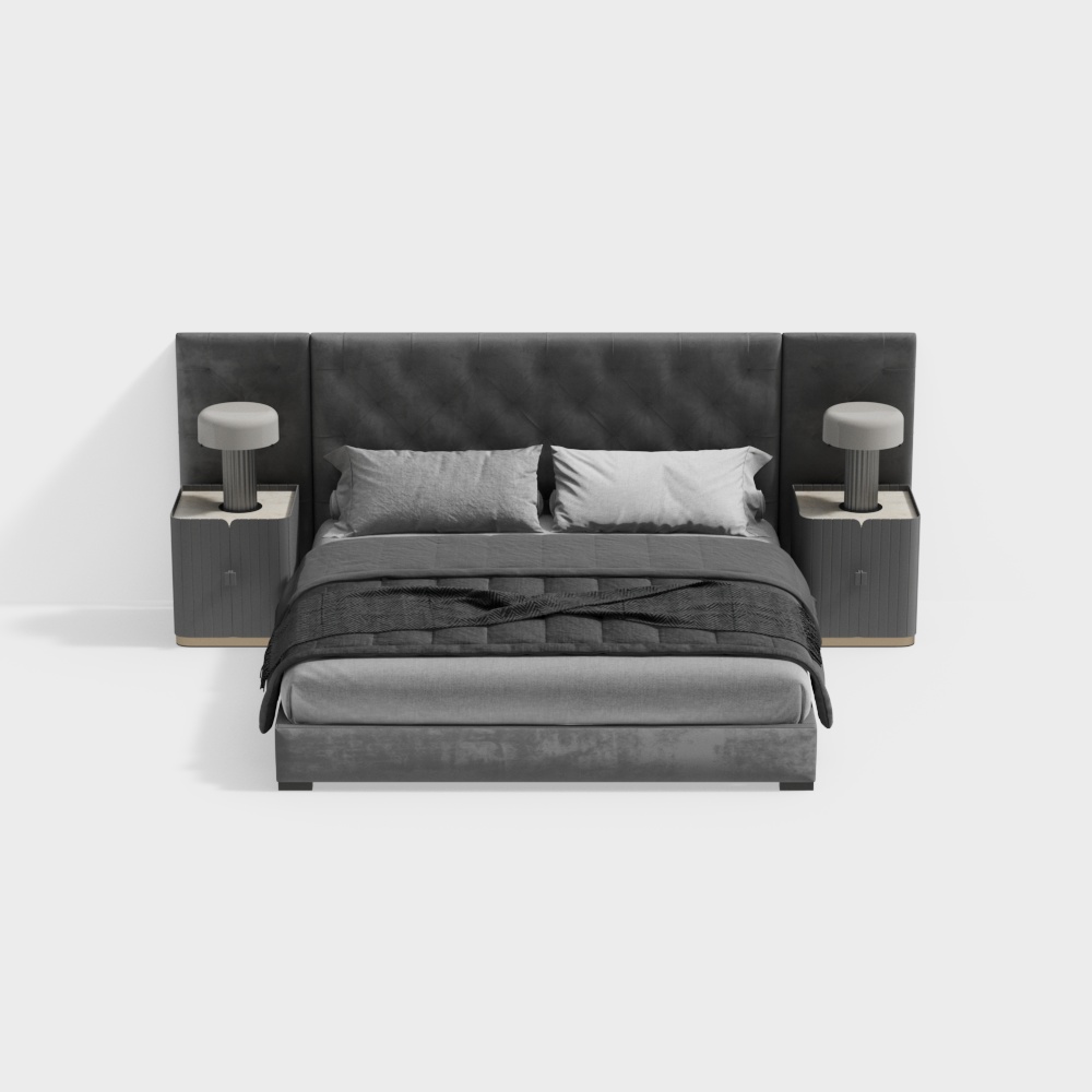 Urban Bedroom Suite 3D model