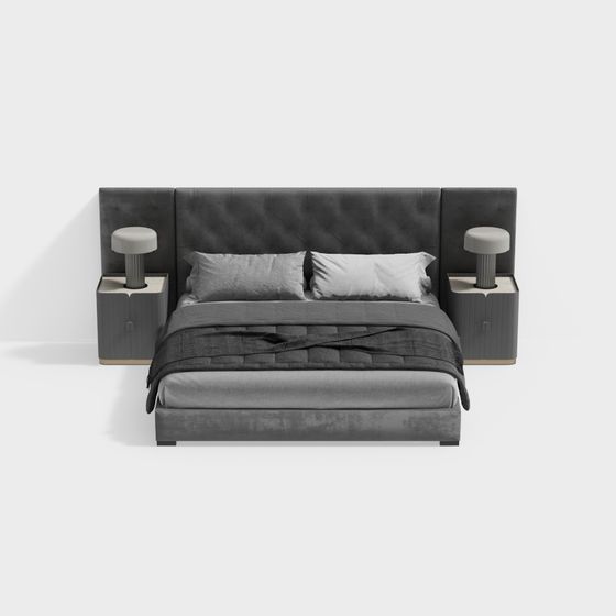 Urban Bedroom Suite 3D model