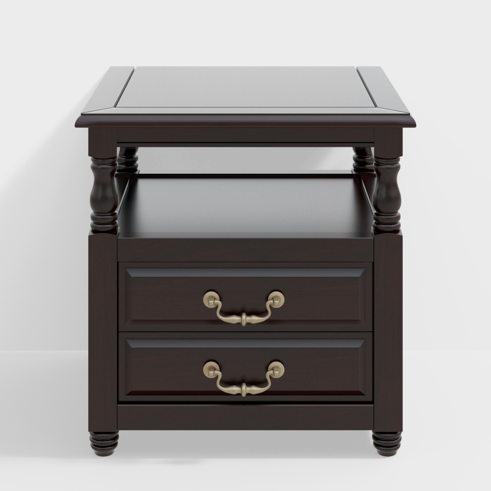 Table de chevet américaine