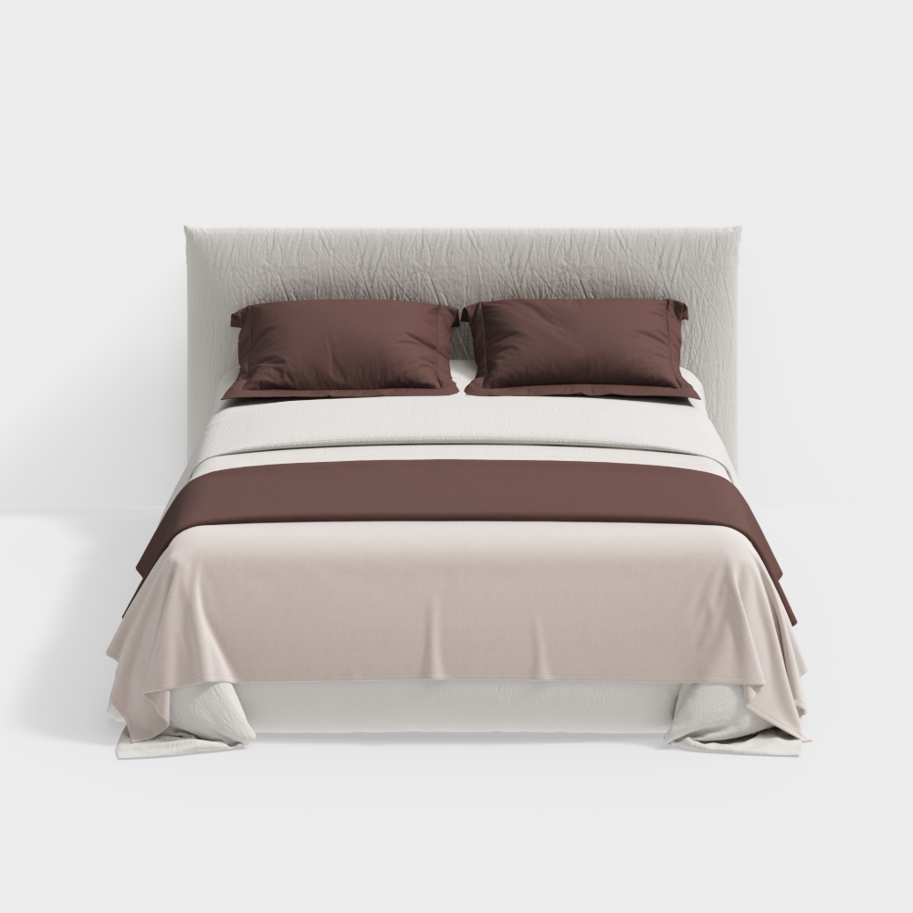 Современная двуспальная кровать