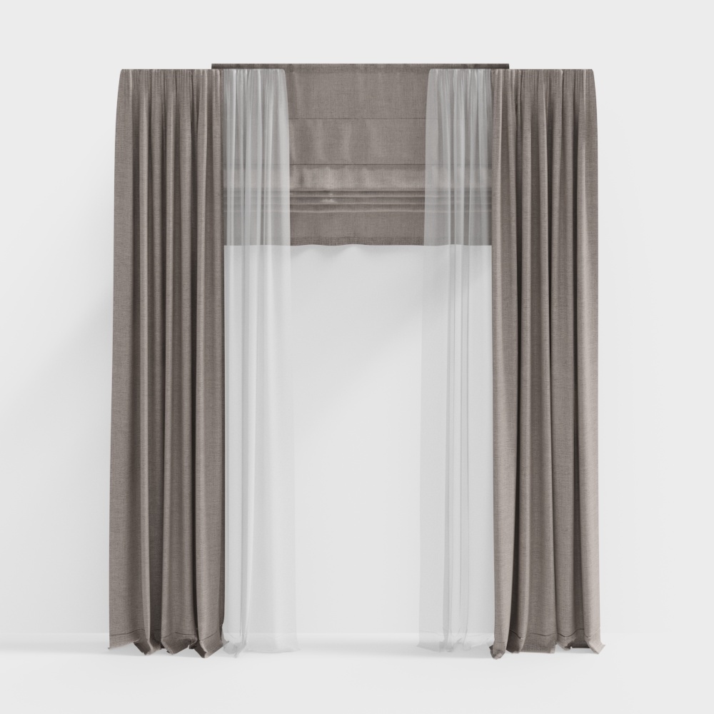 ม่านเรียบและม่านโปร่ง