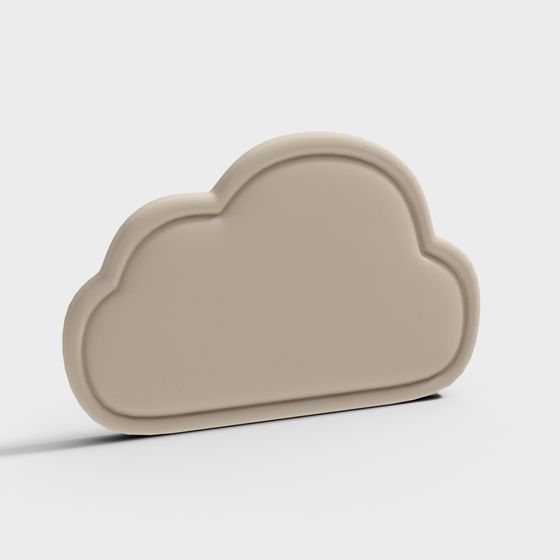 Dreamy Cloud 3D model for Modern Design