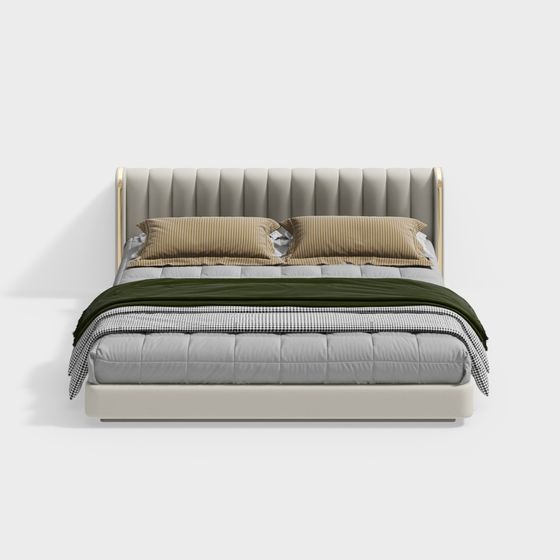 Urban Comfort Bed 3D model