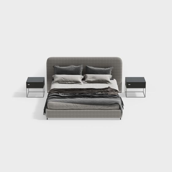 Set di letto matrimoniale moderno