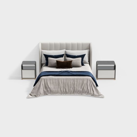 Bộ giường đôi hiện đại