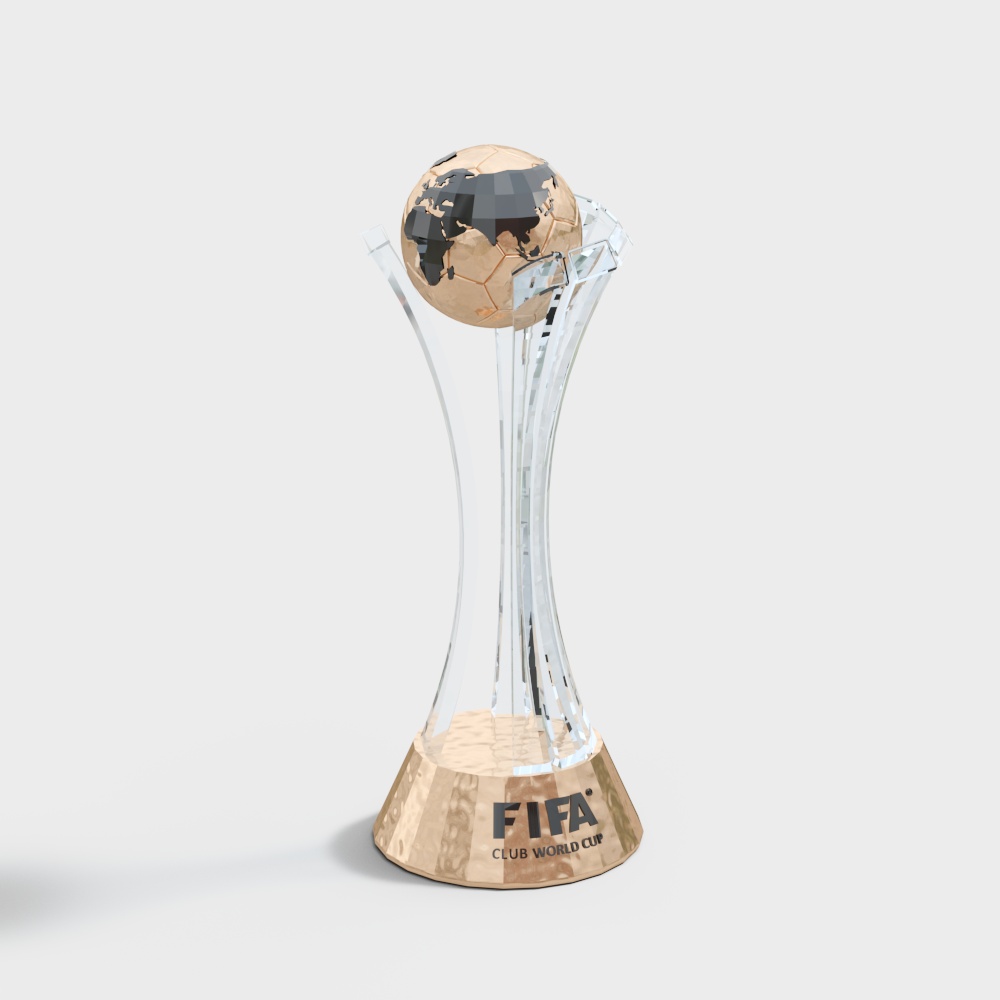 FIFA Club World Cup Trophy 3D model