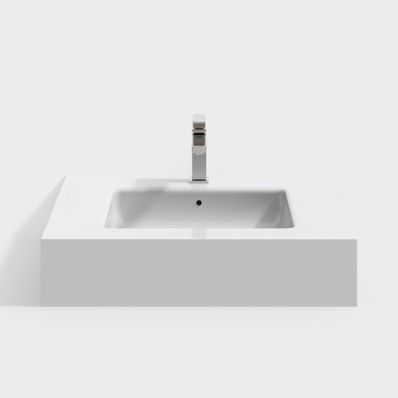 モダンなセラミックシンク