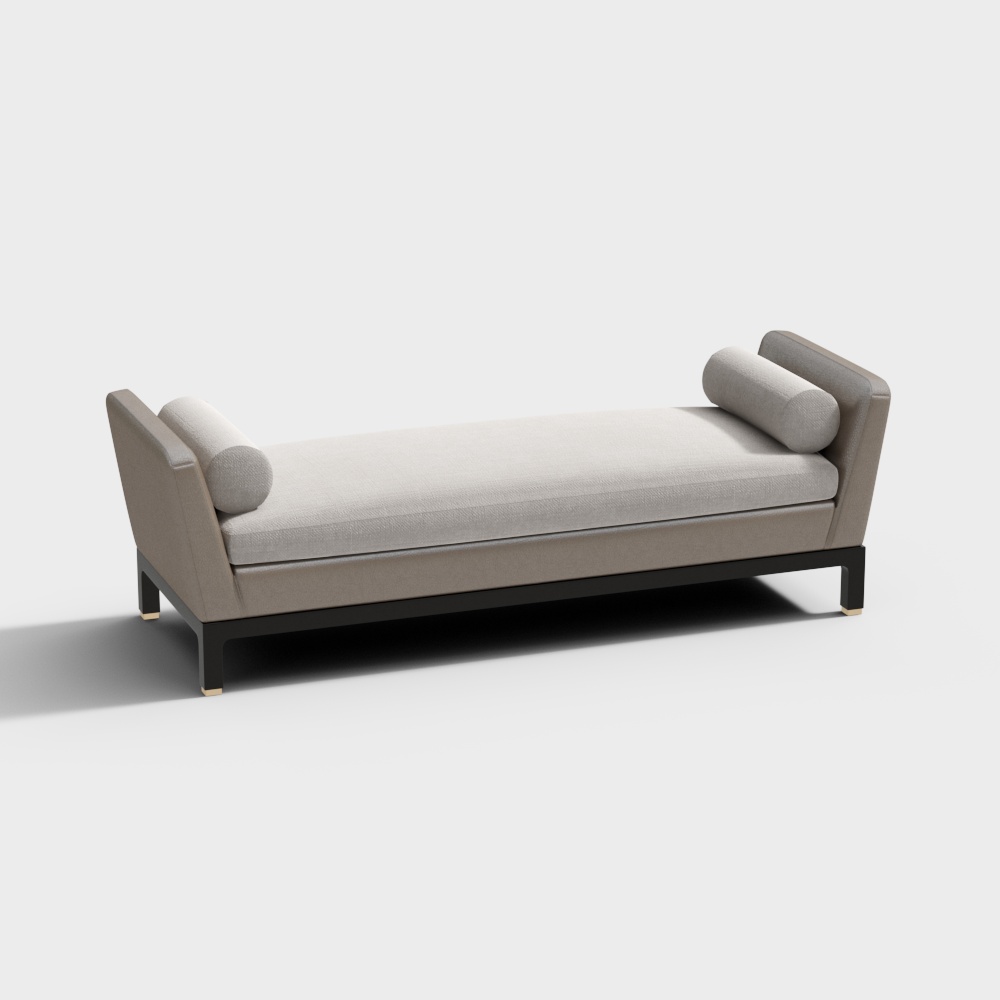 Новый китайский стиль табурет для конца кровати