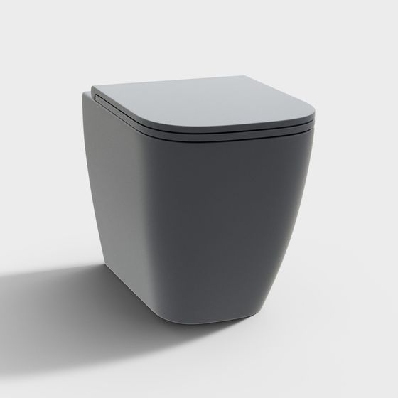 Urban Toilet 3D model for Contemporary Interiors
