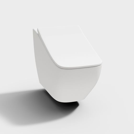 Urban Toilet 3D model for Modern Design