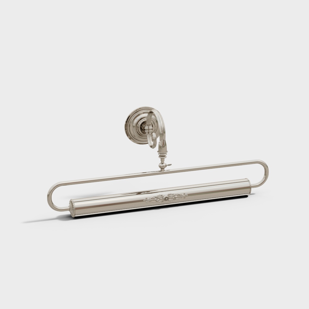 Elegant Vintage-Inspired Hanger 3D model
