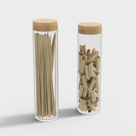 Noodles in una bottiglia