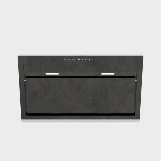 Stylish Kitchen Range Hood 3D model