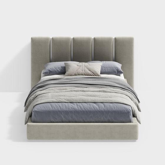 Urban Comfort 3D model Bed