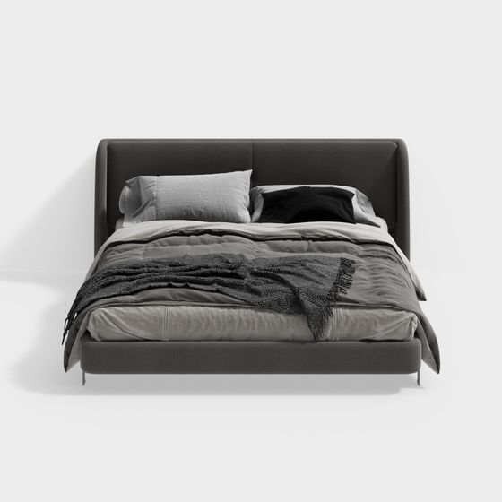 Urban Comfort 3D model Bed