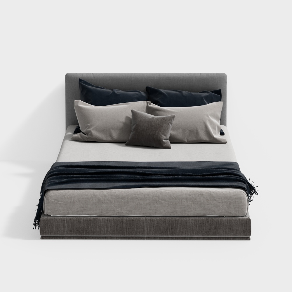 Giường đôi hiện đại