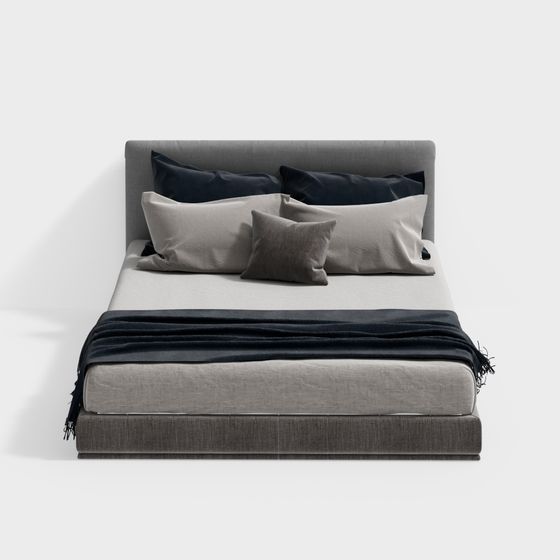 Giường đôi hiện đại