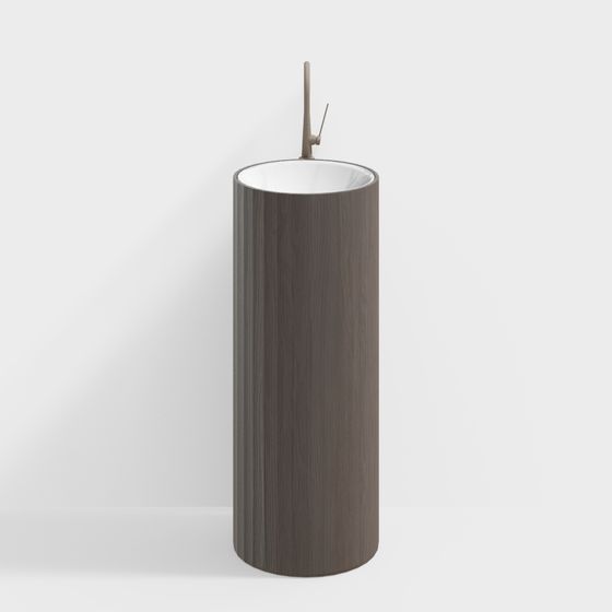 모던 수직 화장실