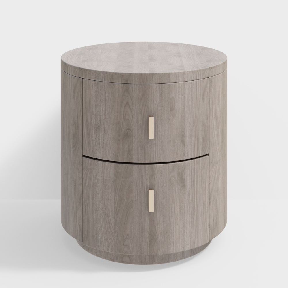 A Simple Bedside Table in the Wabi-Sabi Style