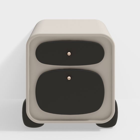 Retro Storage Cabinet 3D model by City Alley