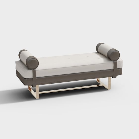 Neo-chinesische Bettbank