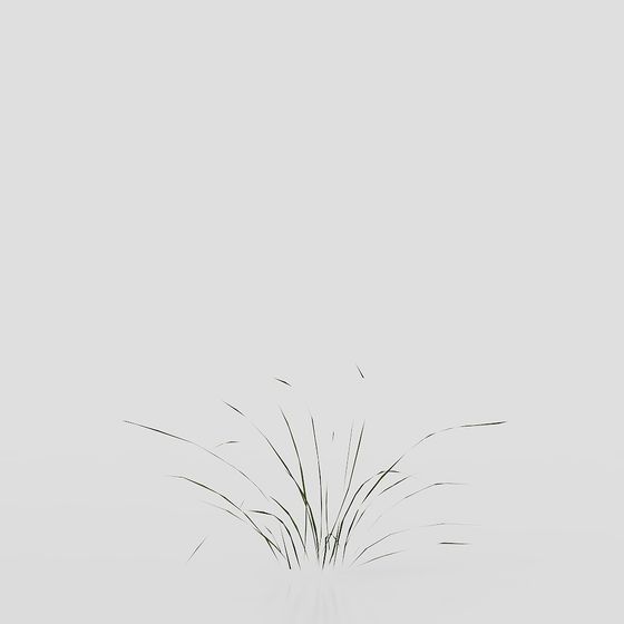 Spring Grass 3D Model for Nature Scenes