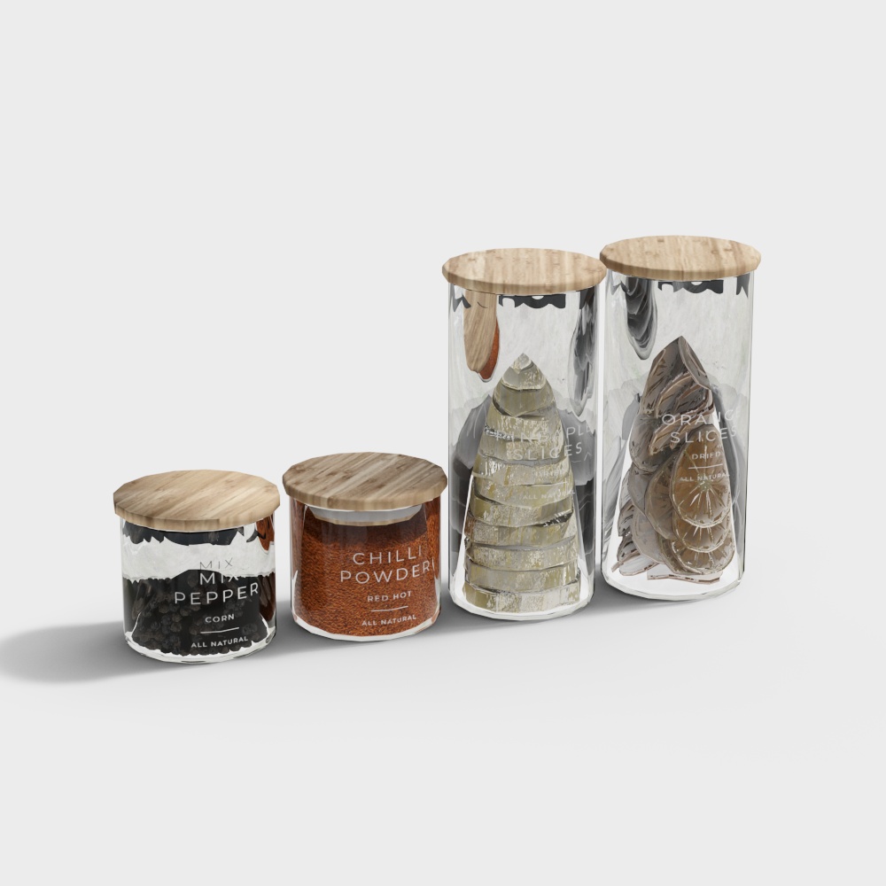 Bottiglia per Conservazione di Prodotti Secchi