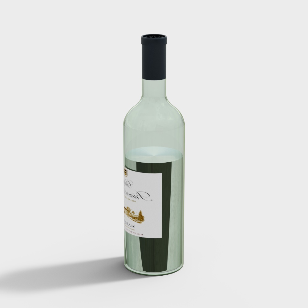 Bouteille de Vin Rouge