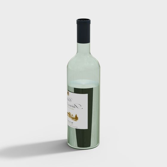 Bouteille de Vin Rouge