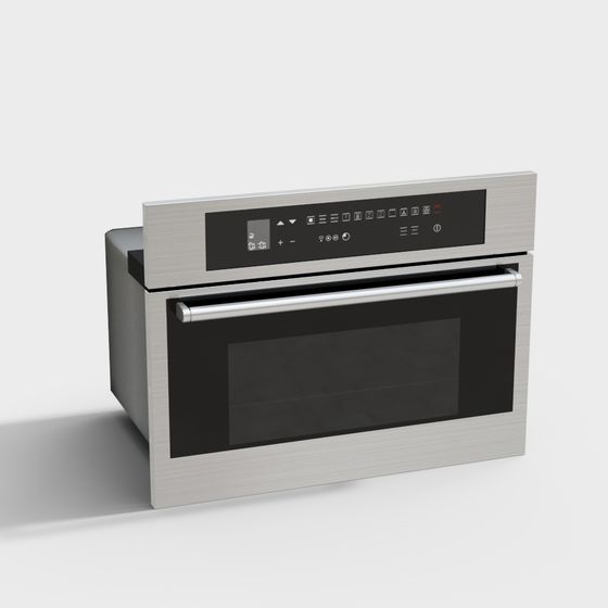 Sleek Built-in Oven 3D model for Modern Kitchens