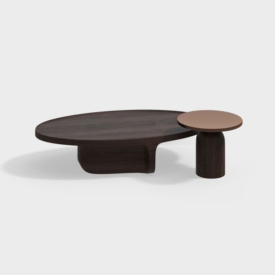 Streamlined Coffee Table 3D model