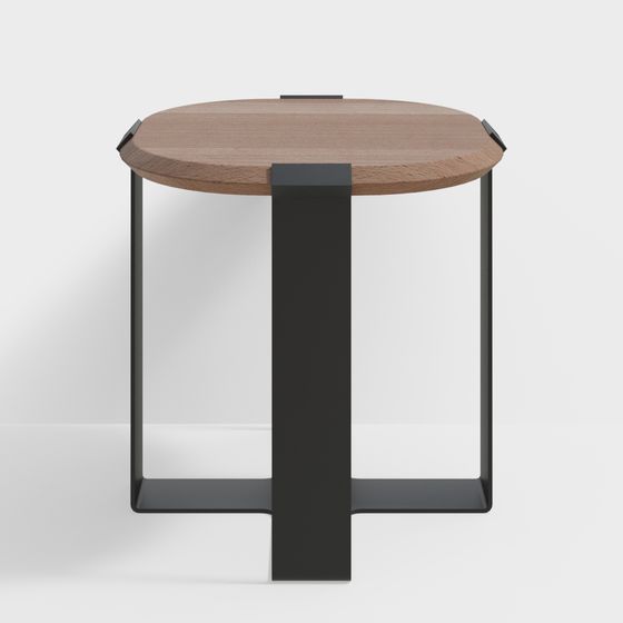 Urban Corner Side Table 3D model for Modern Interiors