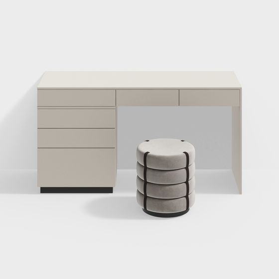 Urban Workspace 3D model for Modern Design