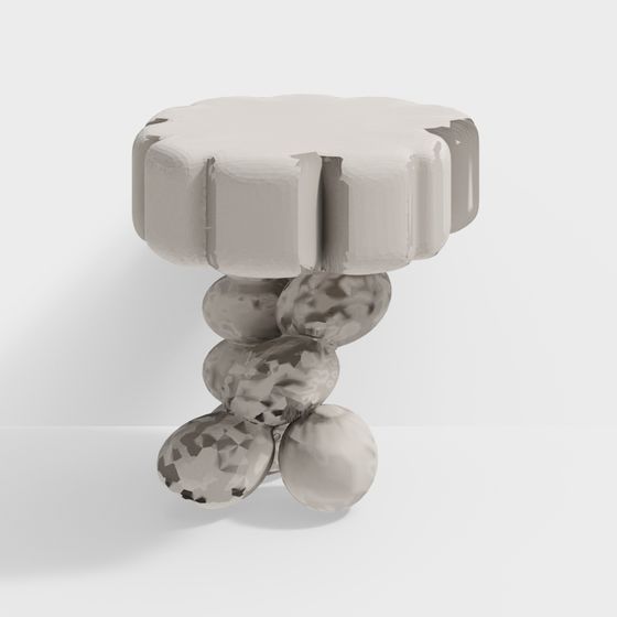 Cloud-Inspired Side Table 3D model