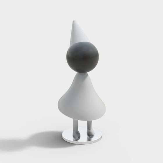 Cute Pixie 3D model for Creative Projects