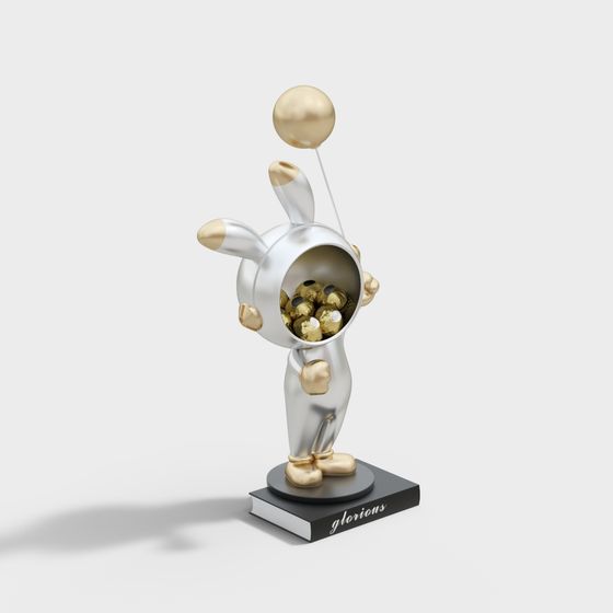 Glorious Bunny 3D model