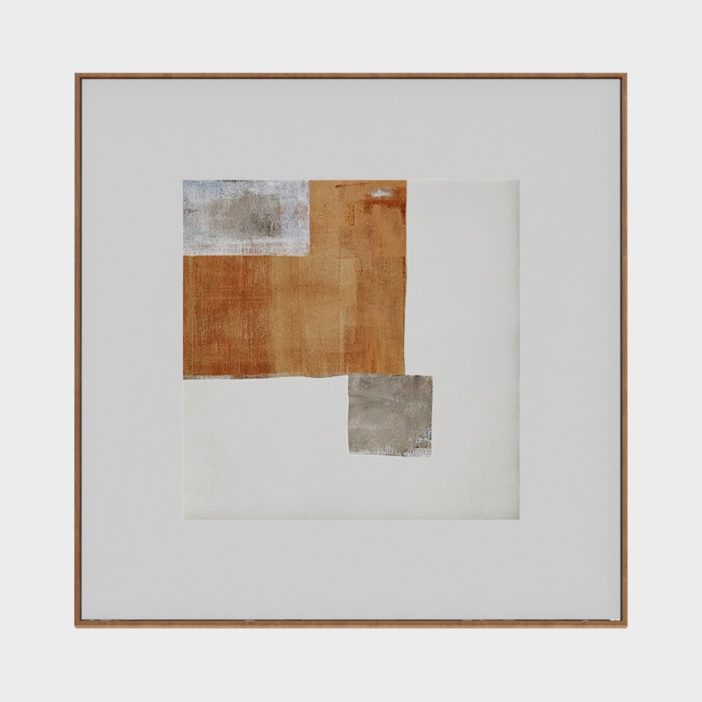 モダンな四角のハンガーペインティング