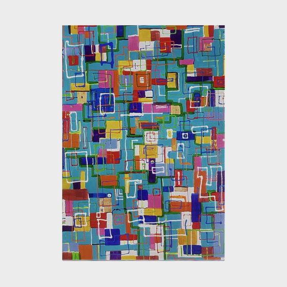 Tranh treo trừu tượng trang trí hiện đại