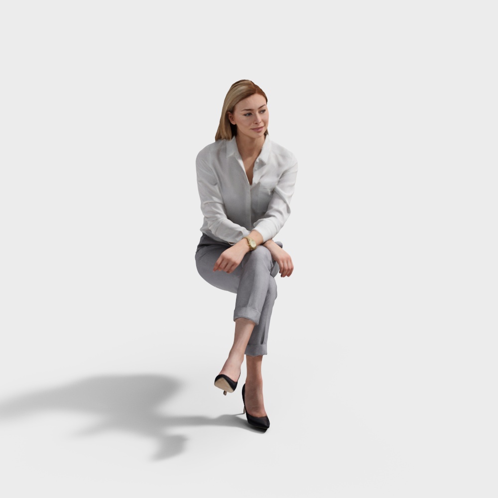 Seated Businesswoman