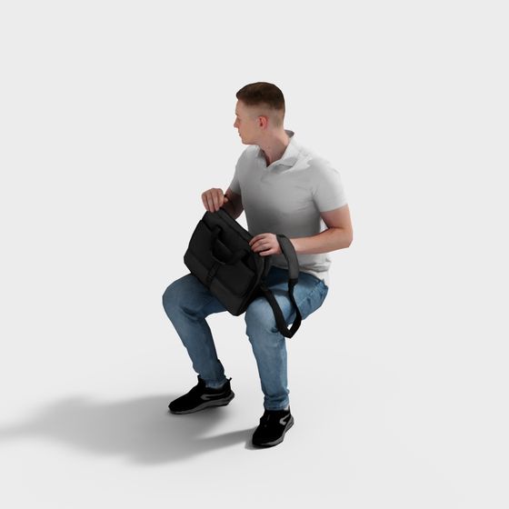 Dynamic Urban Youth 3D Model