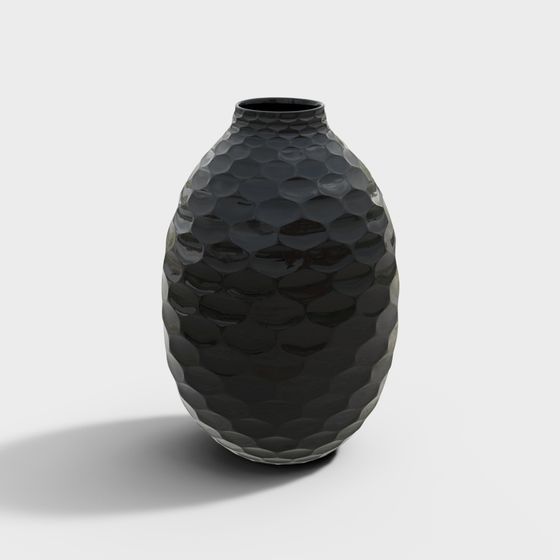 Honeycomb Art Vase 3D model