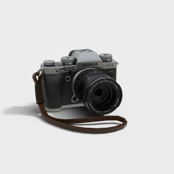 Fujifilm X-T3 Camera 3D Model
