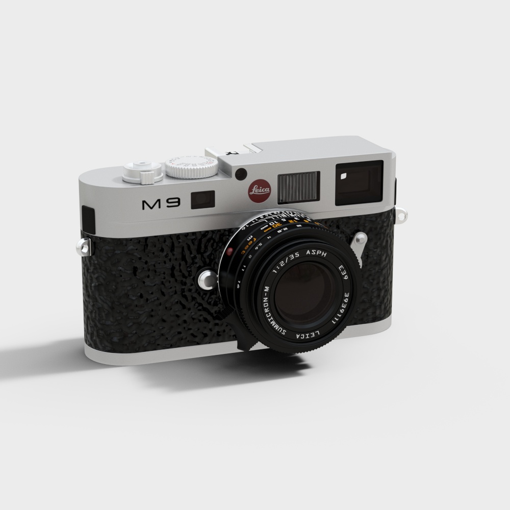 Leica M9 3D model for Creative Projects