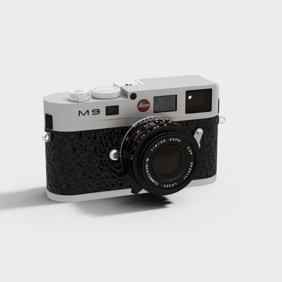 Leica M9 3D model for Creative Projects