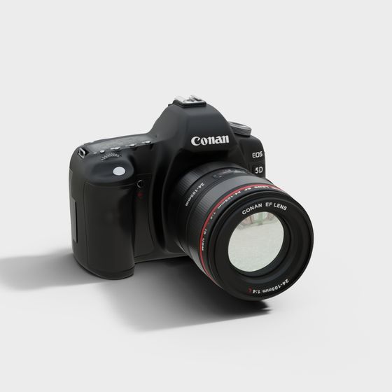 Realistic Conan EOS 5D Camera 3D model