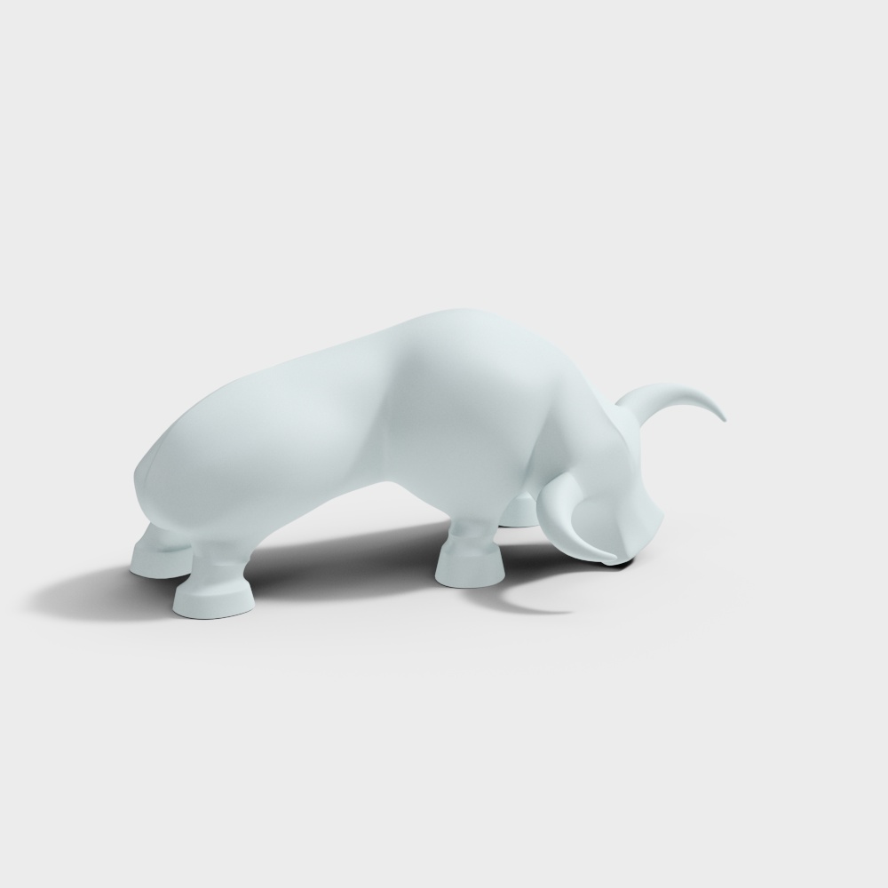 Low Poly Elephant 3D model