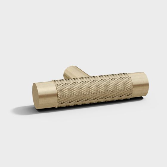 Stylish Vintage Handle 3D Model for Creative Projects