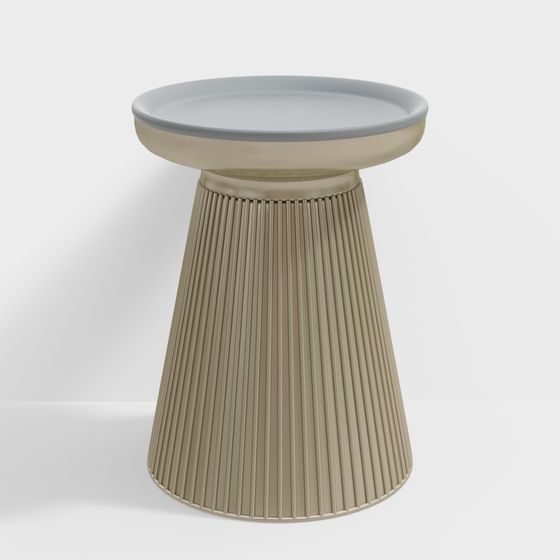 Elegant Side Table 3D Model for Modern Interiors