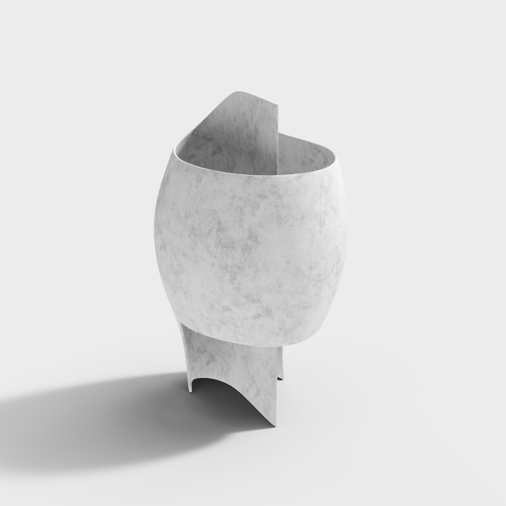 B Lamp White by Thierry Dreyfus x Nymphenburg